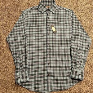 Peter Millar Crown Sport Plaid Button Up Shirt